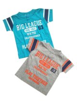 ベビーちゃんのプチプラT♪【Blue Mart】BIG LEAGUE“63”Tシャツ　80cm〜95cm