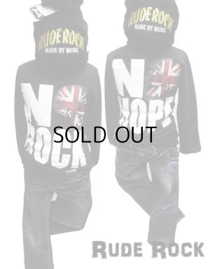 画像1: 男の必見ＣＯＯＬなロンＴ！【RUDE ROCK rude rock　ルードロック】HOPEユニオンスカルプリントロングＴシャツ　キッズ  KIDS 　100cm 110cm 120cm 130cm 140cm 150cm 160cm