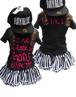 画像1: ネオンカラー♪【Rayalice RAYALICE　レイアリス】　蛍光フロッキーロゴプリントＴ　Ｔシャツ　90ｃｍ/100cm/110cm/120cm/130cm/ 140cm /150cm/160cm/韓国子供服/レイアリス/ルードロック/　