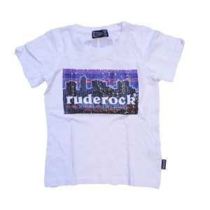 画像1: 子供服　男の子　半袖Ｔ【RUDE ROCK ルードロック】クリアスパンＣＩＴＹ　半袖Ｔ　バックロゴもかっこいい！