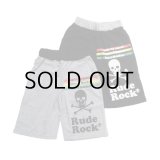 子供服　男の子　パンツ【RUDE ROCK-ルードロック-】ドクロロゴＰＴ-ハーフパンツ