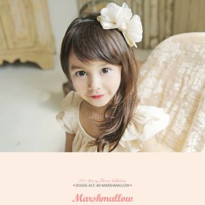画像1: 子供服 女の子 韓国子供服 ヘアーアクセサリー【】リボンカチューシャ