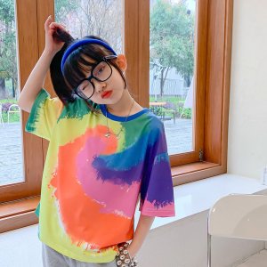 画像1: ＊子供服　女の子　男の子【海外ブランド】カラフルTee