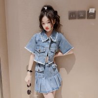 ＊子供服　女の子【海外ブランド】デニムセット