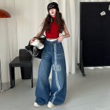 ＊子供服　女の子【海外ブランド】90レースデニム