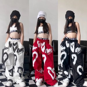 画像1: ＊子供服　女の子【海外ブランド】ハートパンツセット