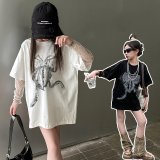 ＊子供服　女の子【海外ブランド】切り替えレースワンピ