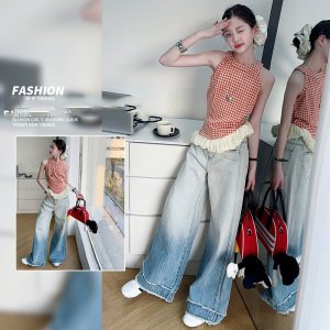 画像1: ＊子供服　女の子【海外ブランド】グラデパンツ