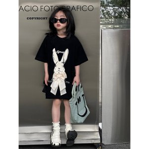 画像1: ＊子供服　女の子【海外ブランド】バニーワンピ