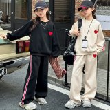 ＊子供服　女の子【海外ブランド】ハートワッペンセット