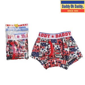画像1: 子供服　男の子　パンツ【Daddy Oh Daddy】男の子　トランクス　アメリカンスター♪ (1)